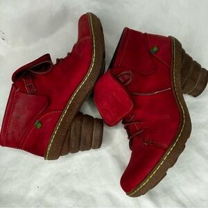 El Naturalista chunky lace up boots